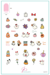 Hey Boo (CjSH-115) - Clear Jelly Stamping Plate